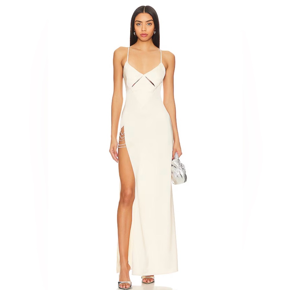 NBD high split dress